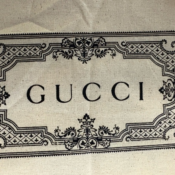 Gucci Canvas Tote with Black Accents - Picture 2 of 2